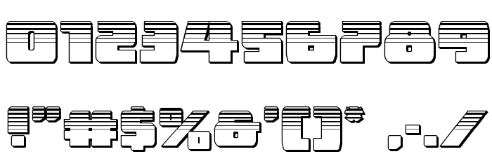 Dark Alliance Platinum Font OTHER CHARS