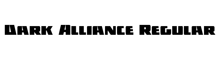 Dark Alliance Regular  لخطوط تنزيل