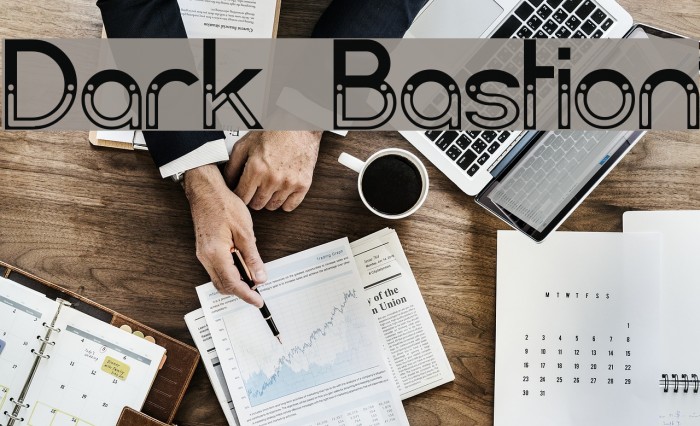 Dark Bastion Fonte examples