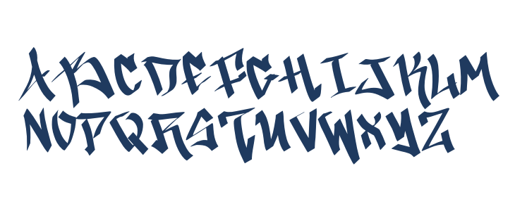 Dark Christmas Demo Uppercase