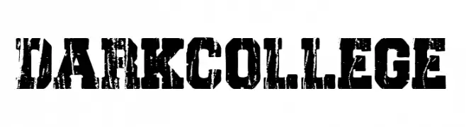 Dark College  تنزيل الخطوط