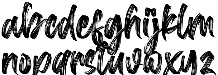 Dark Crow PERSONAL USE Font LOWERCASE