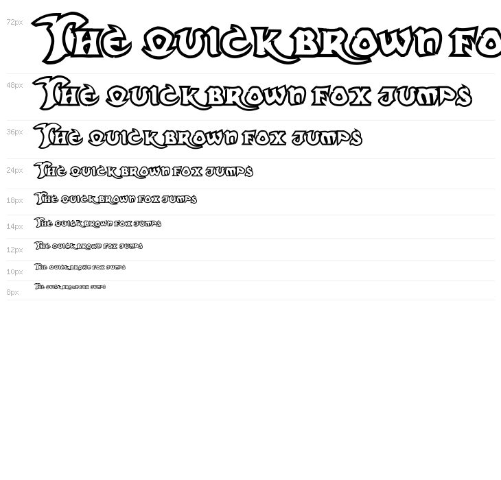 Dark Crystal Outline Waterfall