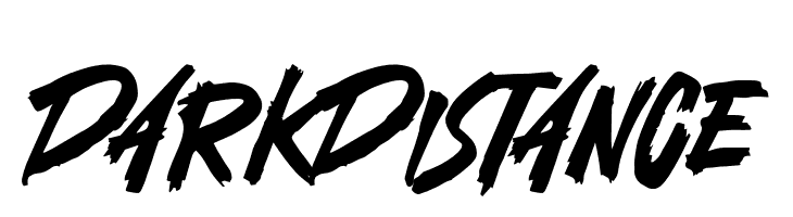Dark Distance  font caratteri gratis