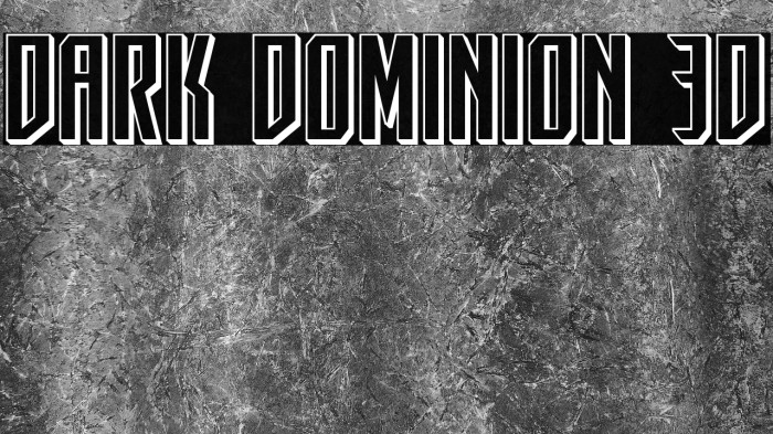 Dark Dominion 3D Example 1