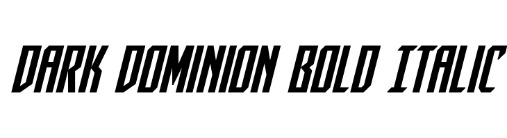 Dark Dominion Bold Italic  नि: शुल्क फ़ॉन्ट्स डाउनलोड