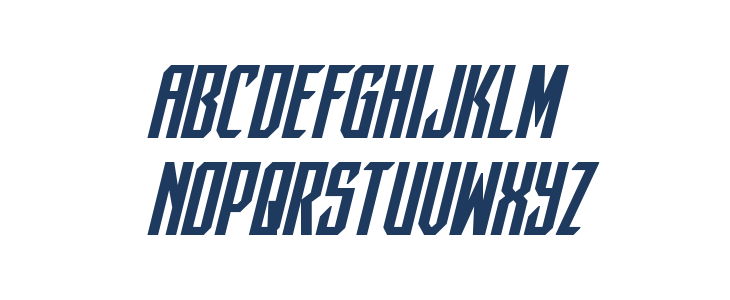 Dark Dominion Bold Italic Lowercase