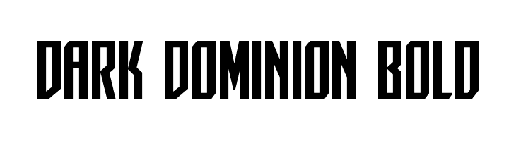Dark Dominion Bold  Fuentes Gratis Descargar