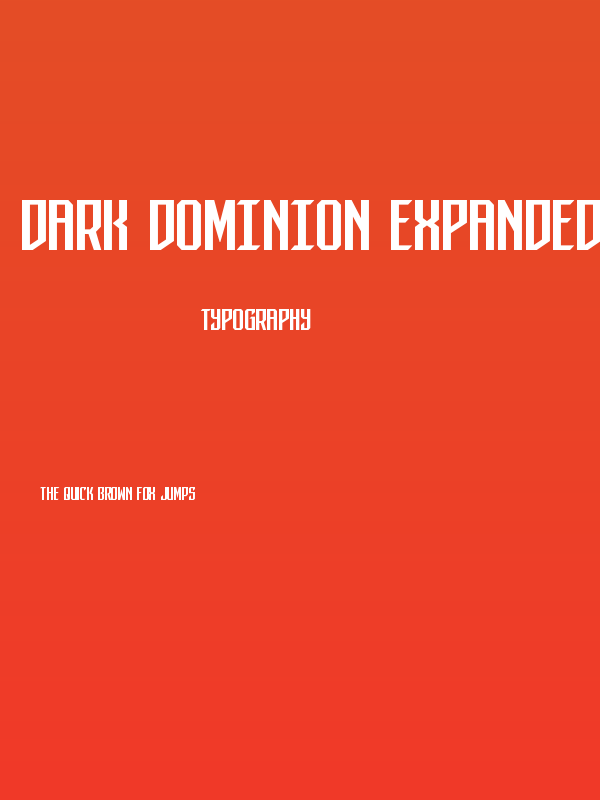 Dark Dominion Expanded Poster