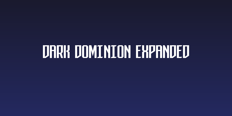 Dark Dominion Expanded Social Header