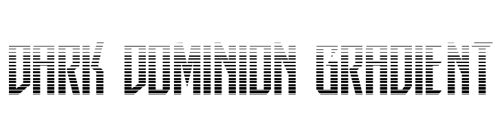 Dark Dominion Gradient  baixar fontes gratis