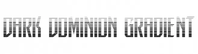 Dark Dominion Gradient  Fuentes Gratis Descargar
