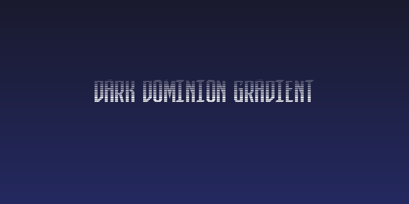 Dark Dominion Gradient Social Header