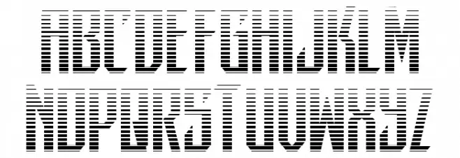 Dark Dominion Gradient 字体 小写
