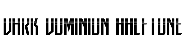 Dark Dominion Halftone  免费字体下载