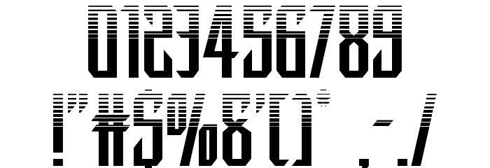Dark Dominion Halftone Font OTHER CHARS