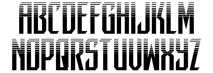 Dark Dominion Halftone Font LOWERCASE