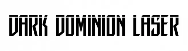 Dark Dominion Laser  Fuentes Gratis Descargar