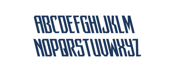 Dark Dominion Leftalic Lowercase