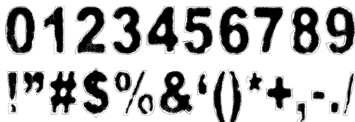 Dark Dream Font OTHER CHARS