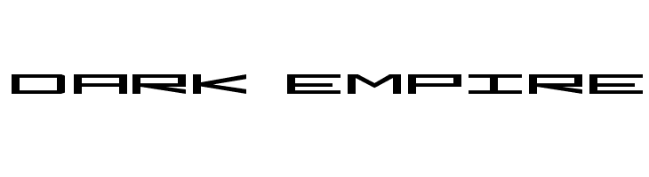 Dark Empire  フリーフォントのダウンロード