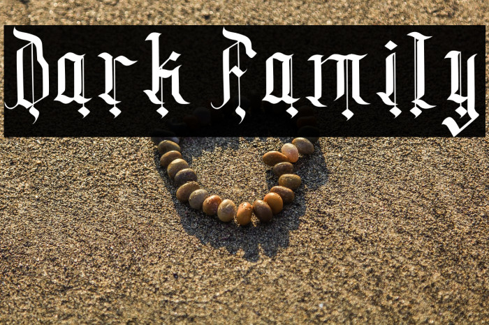 Dark Family Example 1