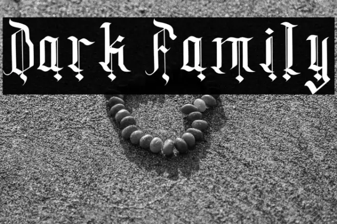 Dark Family Example 1