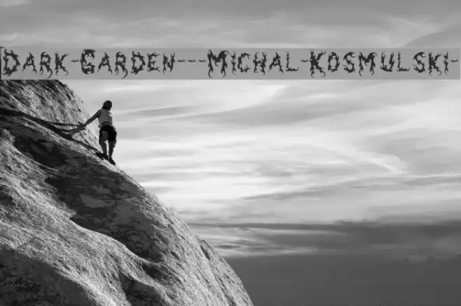 Dark-Garden---Michal-Kosmulski- Fuentes examples