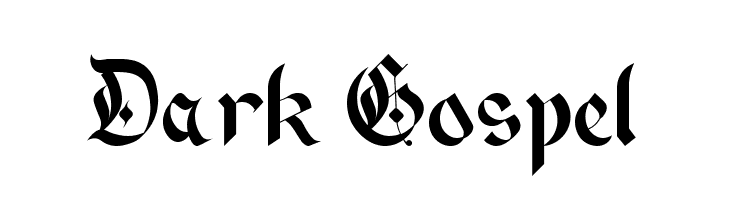 Dark Gospel  لخطوط تنزيل