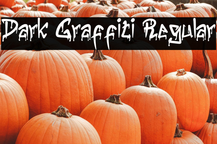 Dark Graffiti Regular Example 1