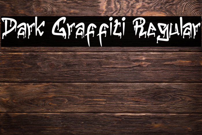 Dark Graffiti Regular Example 2