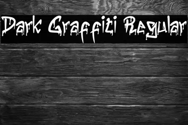 Dark Graffiti Regular Example 2