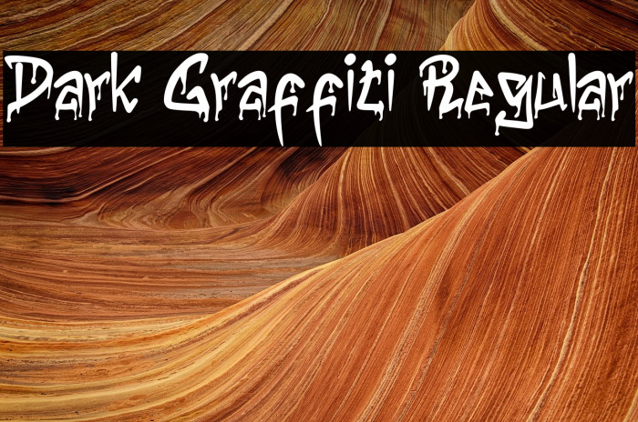 Dark Graffiti Regular Example 3