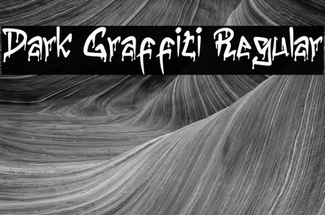 Dark Graffiti Regular Example 3