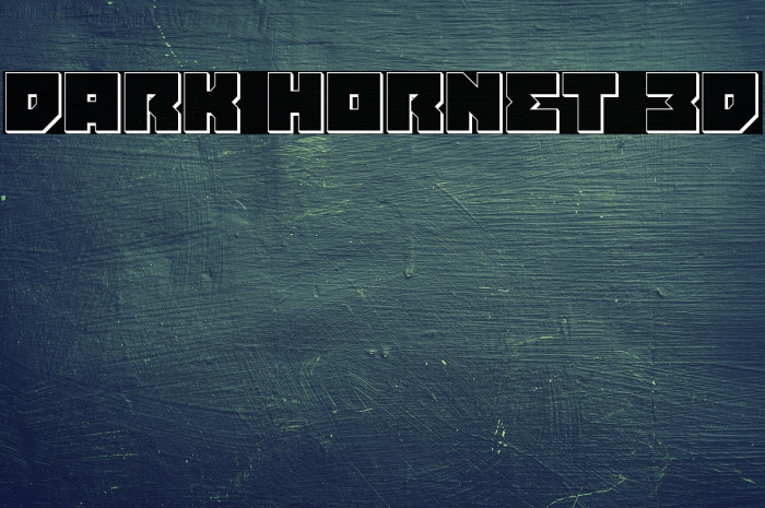 Dark Hornet 3D Example 3