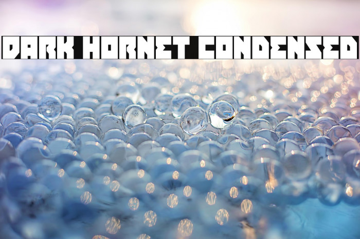 Dark Hornet Condensed Example 3