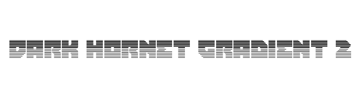 Dark Hornet Gradient 2  Скачать бесплатные шрифты