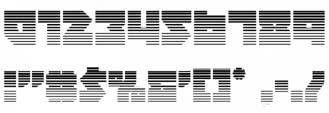 Dark Hornet Gradient 2 Font OTHER CHARS