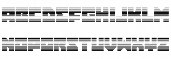 Dark Hornet Gradient 2 Шрифта строчной