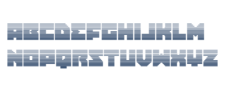 Dark Hornet Gradient Lowercase