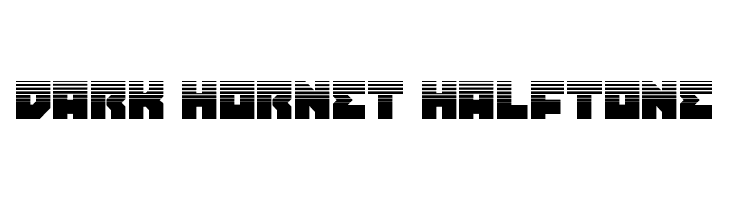 Dark Hornet Halftone  Скачать бесплатные шрифты
