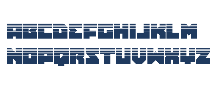 Dark Hornet Halftone Lowercase