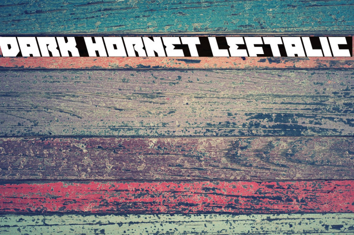 Dark Hornet Leftalic Example 1