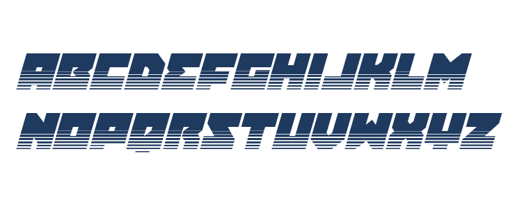 Dark Hornet Twotone Italic Lowercase