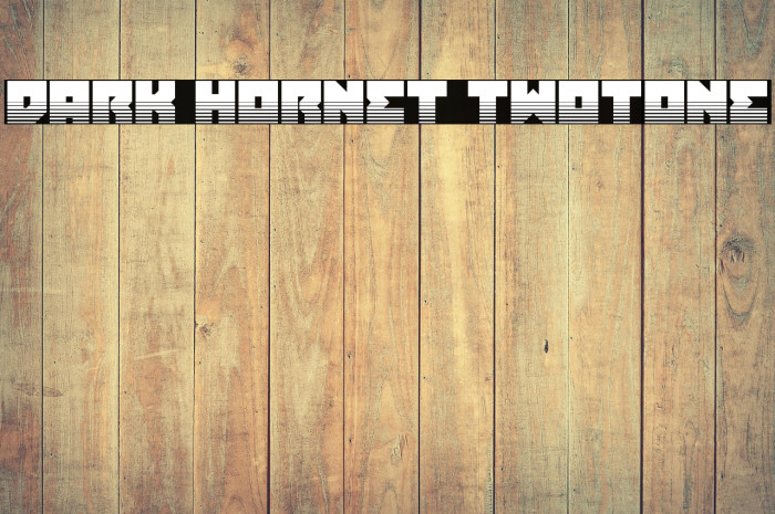 Dark Hornet Twotone Example 2