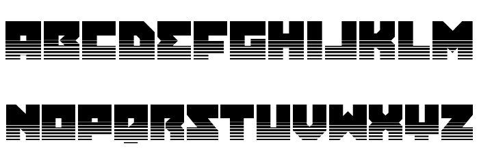 Dark Hornet Twotone Font LOWERCASE