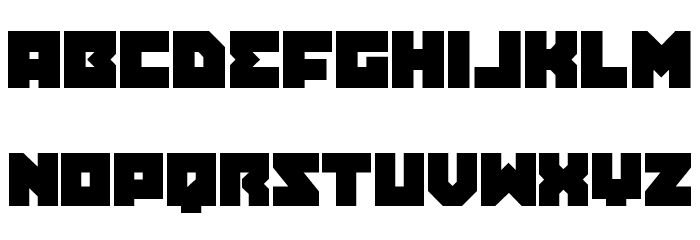 Dark Hornet Font LOWERCASE