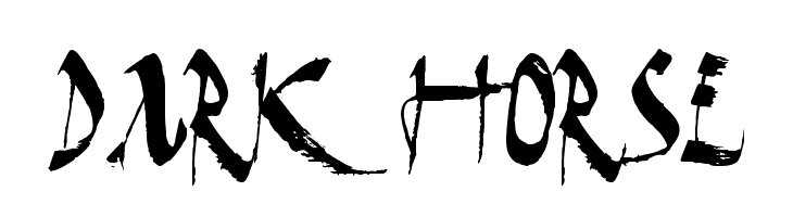 Dark Horse  免费字体下载