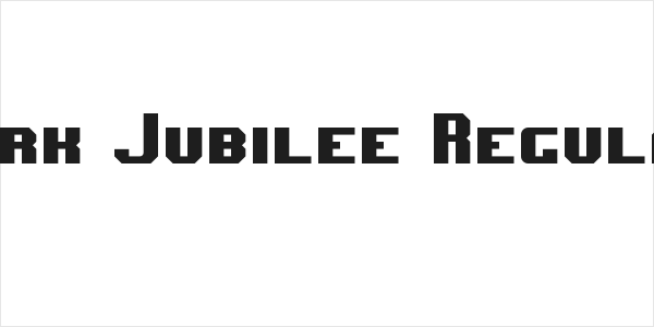 Dark Jubilee Regular Logo