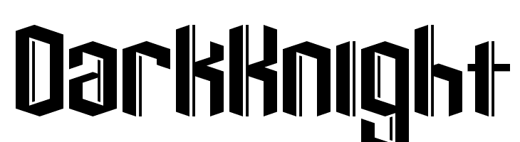 Dark Knight Font 